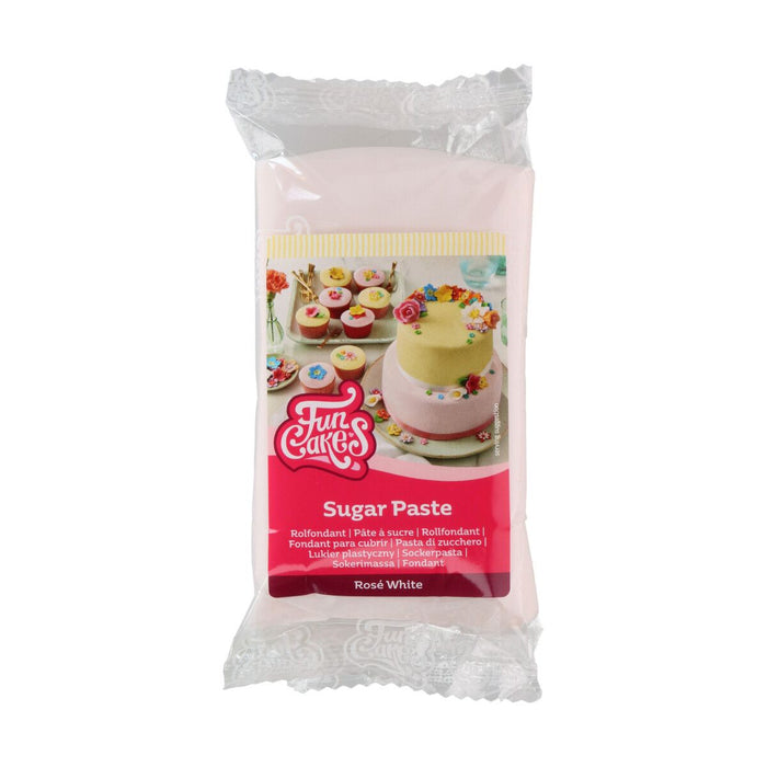 FunCakes Fondant Rosé Weiß 250g