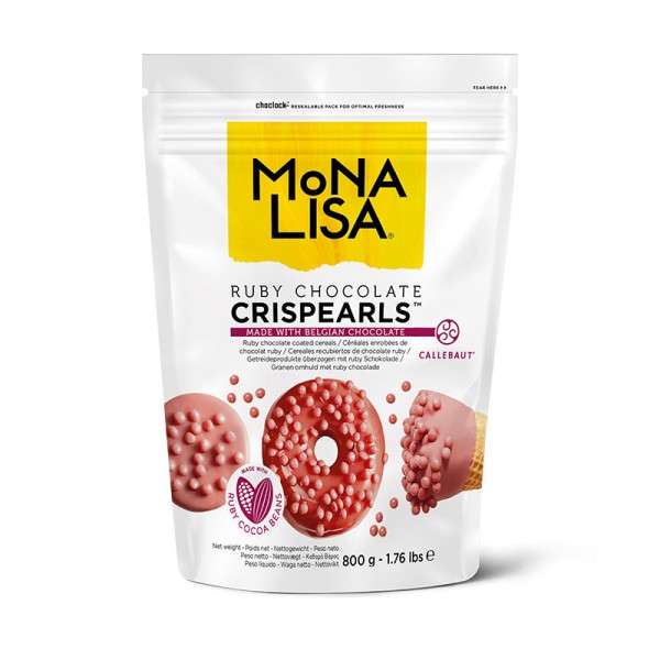 Mona Lisa - Crispearls Ruby Chocolate