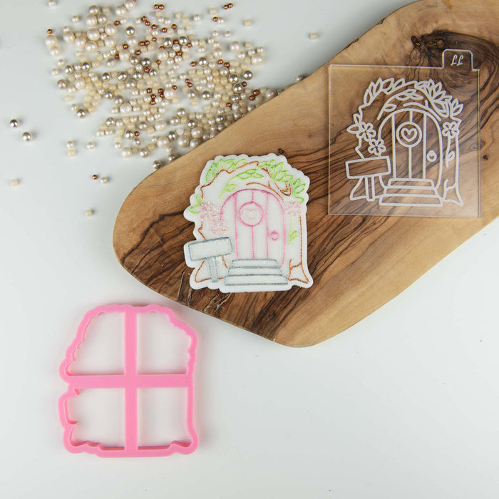 Lissie Lou - Cookie Cutter & Embosser  "Fairy Door"